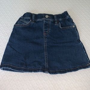 Uniqlo jean skirt